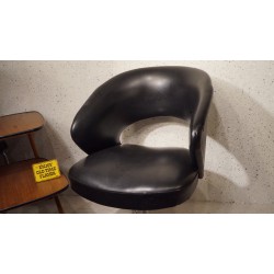 mooie vintage design stoel zwart