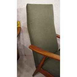 Prachtige vintage fauteuil - nieuw gestoffeerd