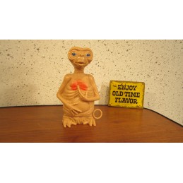 Kunststof vintage E.T. figuur met trek-geluid