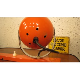 Hele mooie dubbele "eyeball" wandlamp - oranje