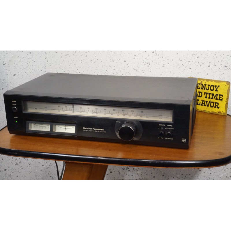 National Panasonic FM/AM Stereo Tuner - Model ST-2400