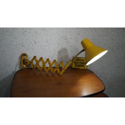 Hele mooie vintage schaarlamp / wandlamp - (hala / SIS)