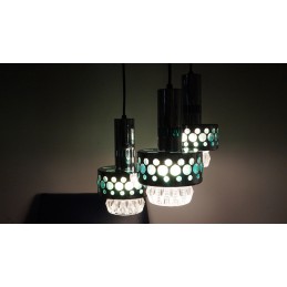 WOW! Fantastisch mooie Massive cascade hanglamp - 3 kelken