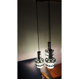 WOW! Fantastisch mooie Massive cascade hanglamp - 3 kelken