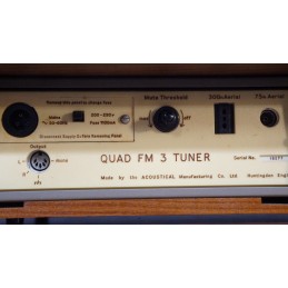 QUAD 405 versterker, 33 voorversterker en FM 3 Tuner - Refurbished