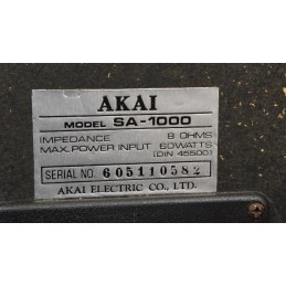 Mooie zware AKAI SA-1000 luidsprekers