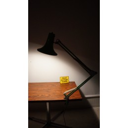 Mooie groene vintage architectenlamp - toeter