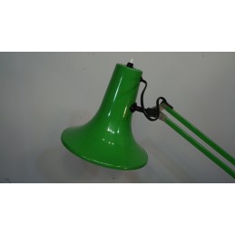 Mooie groene vintage architectenlamp - toeter