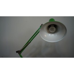 Mooie groene vintage architectenlamp - toeter