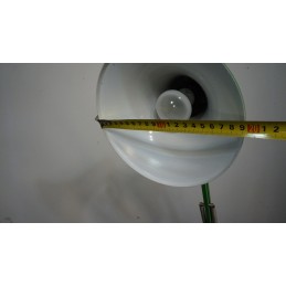 Mooie groene vintage architectenlamp - toeter