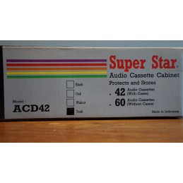 Super Star Audio Cassette Cabinet - mint