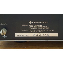 Mooie Kenwood KR-3200 Receiver - woodcase