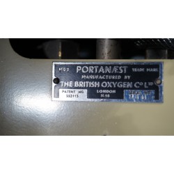 Draagbaar anesthesie apparaat - British Oxygen Company